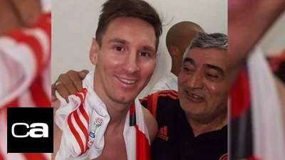 Furor en las redes por una foto de Messi con la camiseta de River Furor en las redes por una foto de Messi con la camiseta de River