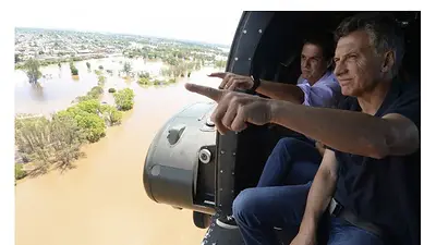 Inundaciones: el blooper de Macri en la conferencia de prensa Inundaciones: el blooper de Macri en la conferencia de prensa