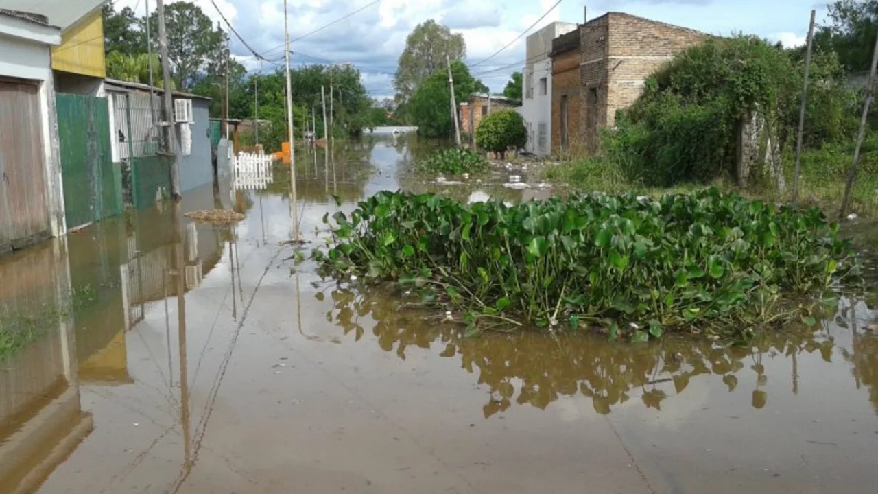 Entre Ríos y Santa Fe siguen en alerta por las inundaciones