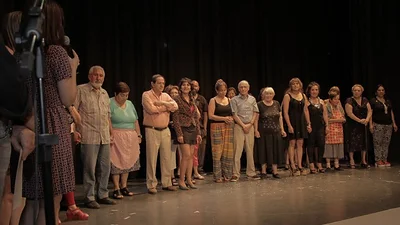 A través del teatro, los jubilados representan cuáles son sus derechos A través del teatro, los jubilados representan cuáles son sus derechos