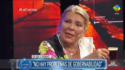 Carrió agita el miedo y dice que "sectores K quieren un muerto en diciembre" Carrió agita el miedo y dice que "sectores K quieren un muerto en diciembre"