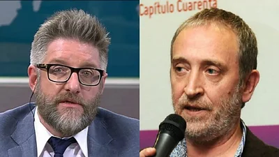 El tenso cruce en Animales Sueltos entre Luis Novaresio y Edi Zunino El tenso cruce en Animales Sueltos entre Luis Novaresio y Edi Zunino
