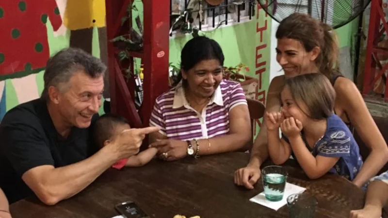 El consejo de Macri para Los Piletones: "No coman mucho"
