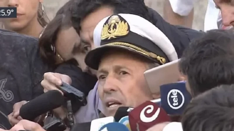 La Armada explorará un contacto que podría ser el submarino