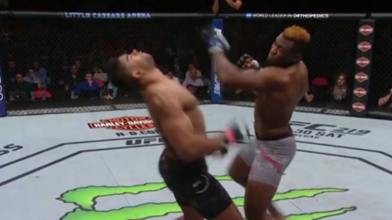 UFC: Lo noqueó con un potente gancho