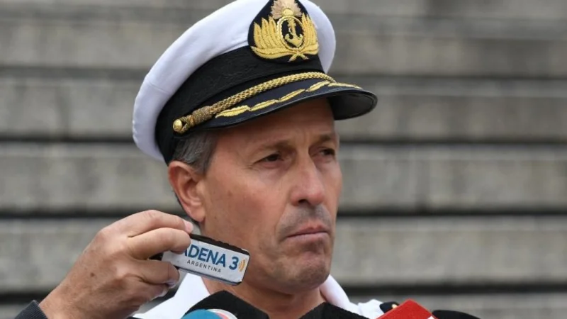 Balbi sobre el submarino: "Es como tratar de encontrar un cigarrillo en una cancha de fútbol"