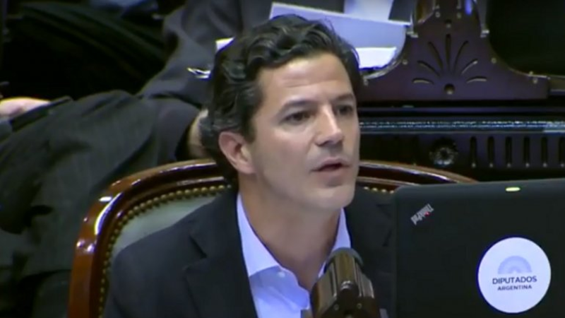 El fallido del diputado Laspina en medio del debate por la reforma previsional