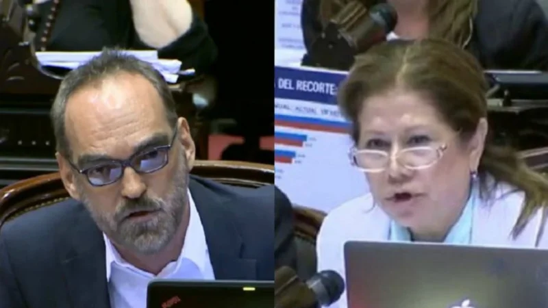 Camaño cruzó a Fernando Iglesias: "Dudo que usted sea caballero"