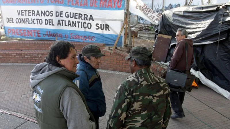 Ex combatientes suman un nuevo amparo contra el ajuste previsional
