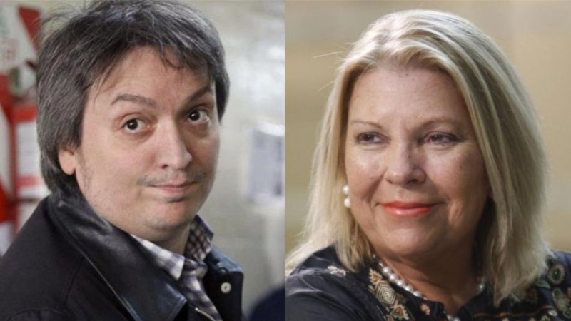 Máximo y Carrió se cruzaron en un ascensor después de la Reforma Previsional