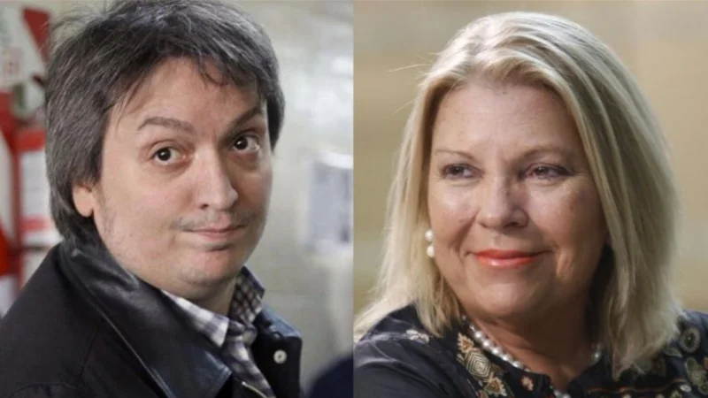 Máximo y Carrió se cruzaron en un ascensor después de la Reforma Previsional