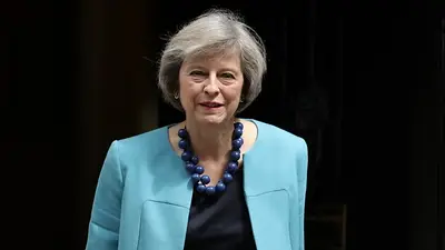 Theresa May reafirmó en un mensaje el compromiso inglés con la autodeterminación de los kelpers Theresa May reafirmó en un mensaje el compromiso inglés con la autodeterminación de los kelpers