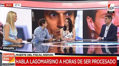 Lagomarsino cruzó a Nicolás Wiñazky y contó su temor por terminar preso Lagomarsino cruzó a Nicolás Wiñazky y contó su temor por terminar preso