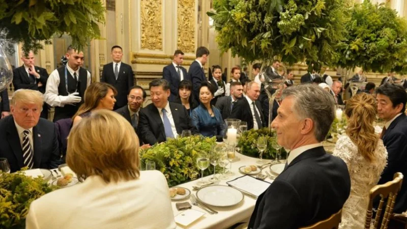 Video indignante | La fastuosa cena del G20 en medio de la fuerte crisis de la Argentina