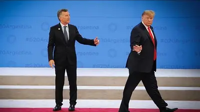 "Sáquenme de acá", la frase de Donald Trump para dejar plantado a Macri "Sáquenme de acá", la frase de Donald Trump para dejar plantado a Macri