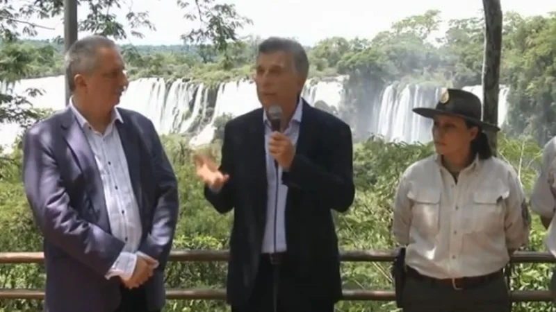 La patinada de Macri al intentar explicar qué es un parque nacional