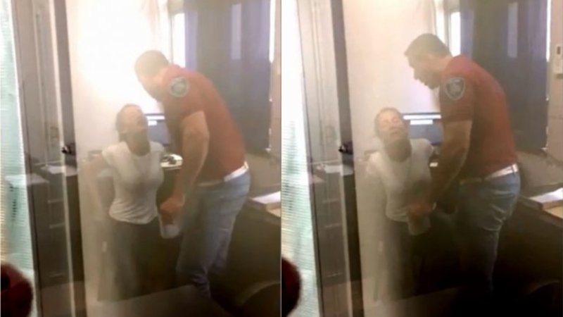 Natacha Jaitt está detenida por escrachar a un policía por maltrato