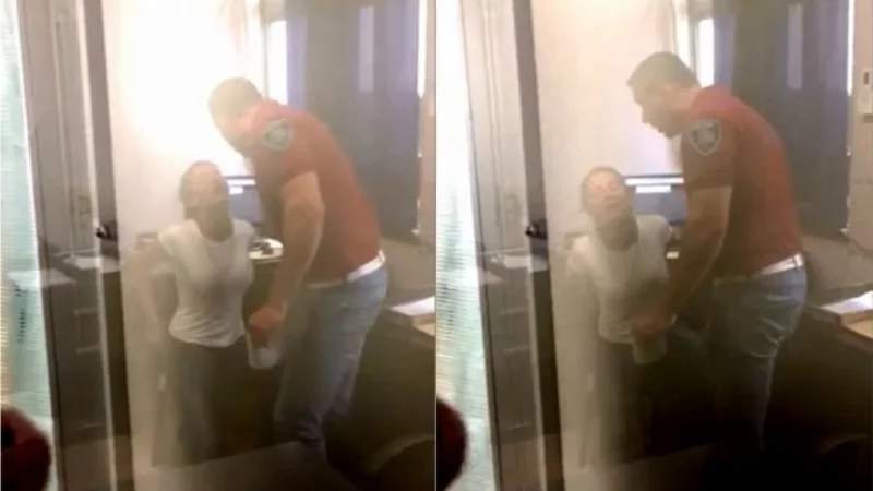 Natacha Jaitt está detenida por escrachar a un policía por maltrato