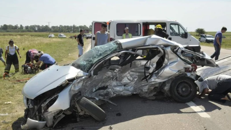 Navidad fatal: seis muertos y más de 40 heridos en tres accidentes de tránsito