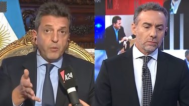 Massa cruzó a Majul y lo dejó sin palabras