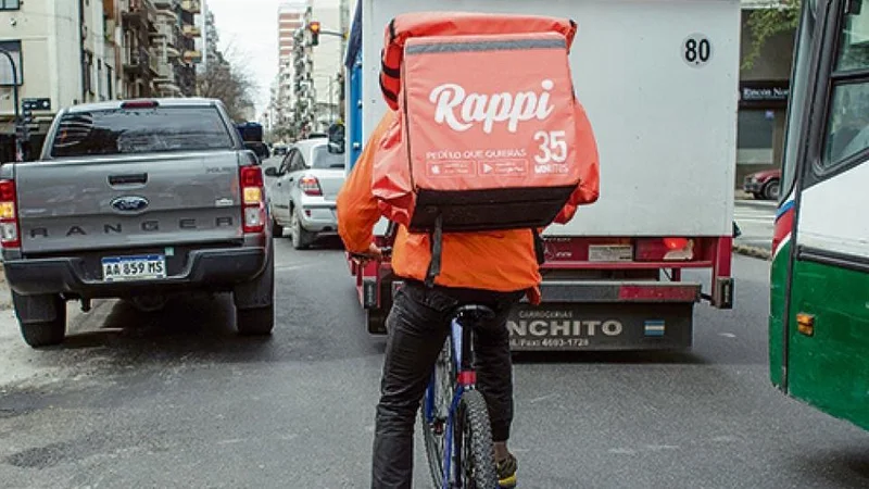 Hartos de la precarización, trabajadores de Rappi y Glovo van a paro