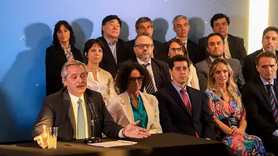 La chicana de Alberto Fernández a Sergio Bergman que hizo reír a los ministros La chicana de Alberto Fernández a Sergio Bergman que hizo reír a los ministros