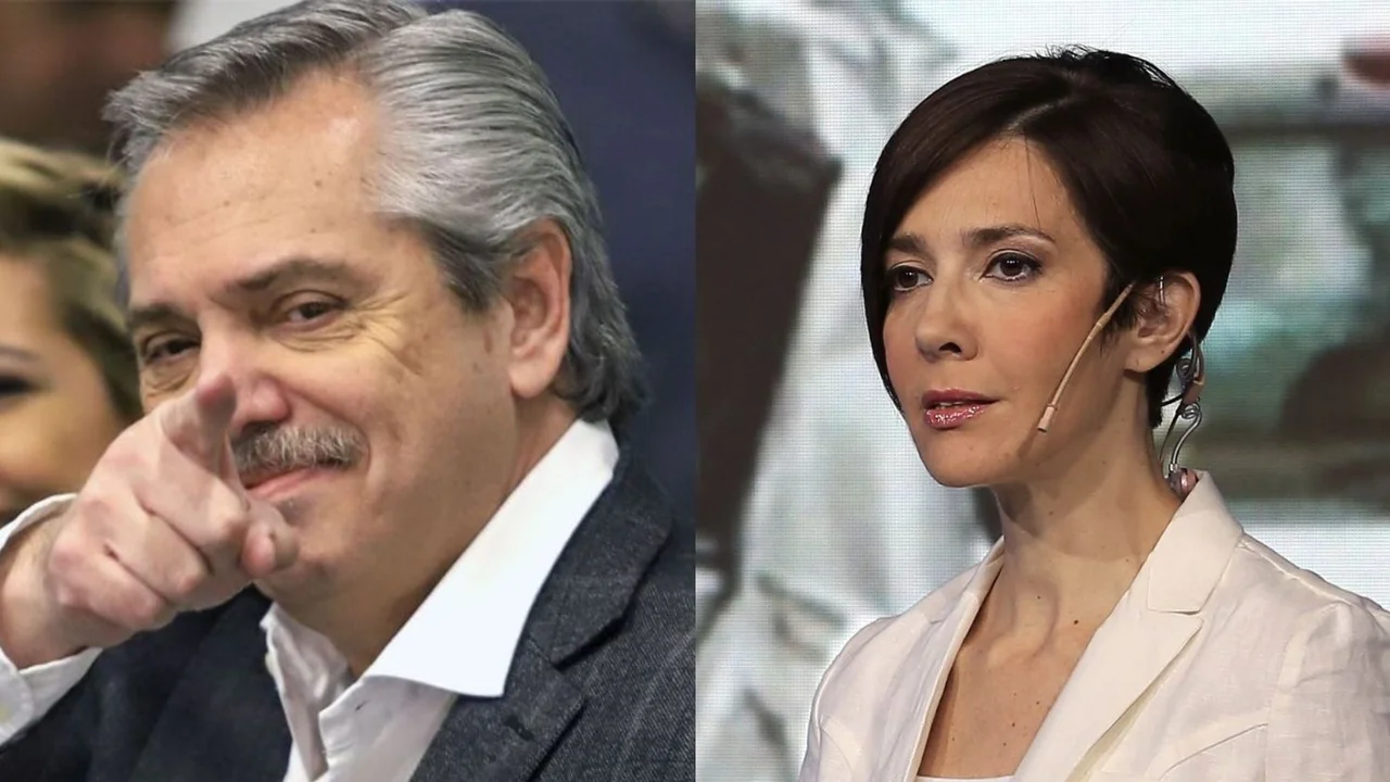 Cristina Pérez contra Alberto Fernández: “¿Tiene necesidad de buscar humillarme al aire?”