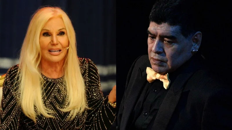 Maradona enfurecido con Susana Giménez por la presencia de Verónica Ojeda en su programa
