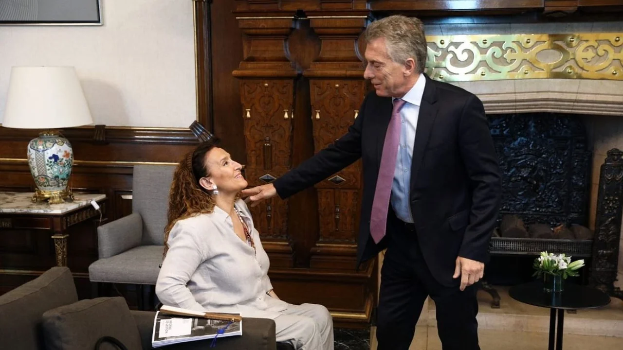 Gabriela Michetti se despidió de Mauricio Macri con un emotivo mensaje
