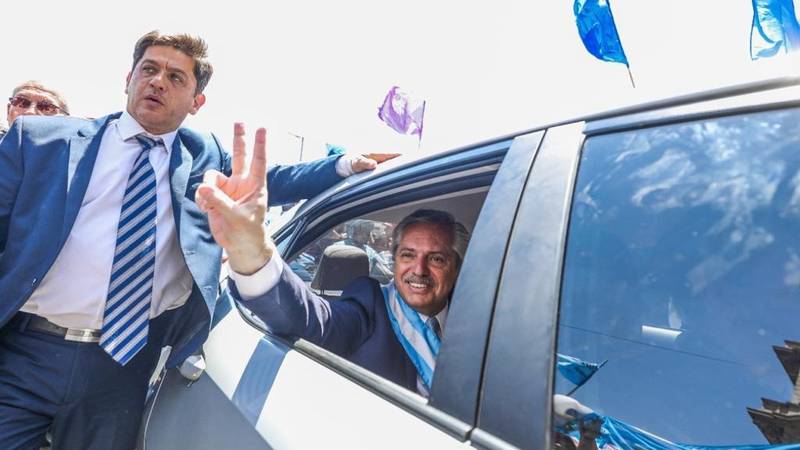 En la lotería salió el número de patente del auto de Alberto Fernández