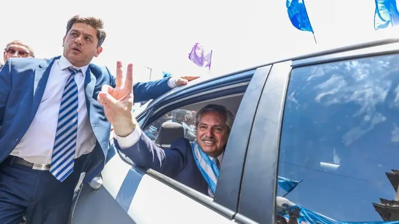 En la lotería salió el número de patente del auto de Alberto Fernández