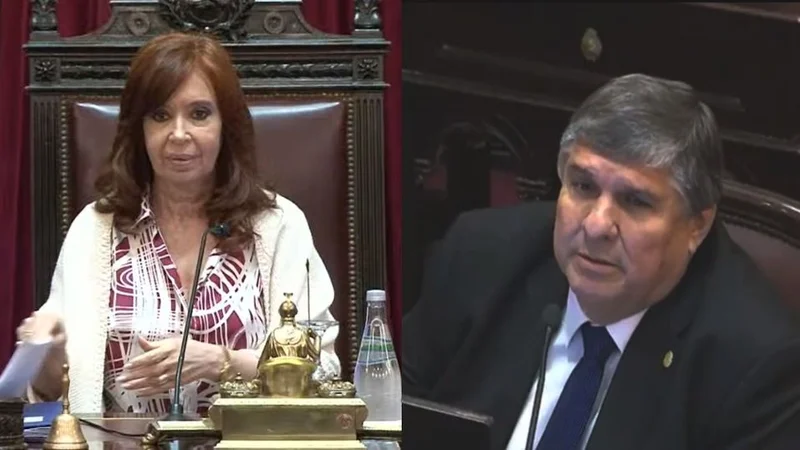 Cristina Kirchner retó a José Mayans en el Senado por no llamarla "Presidenta" y le dijo "machista"