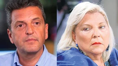 La chicana de Massa a Carrió cuando abandonó el recinto en Diputados La chicana de Massa a Carrió cuando abandonó el recinto en Diputados