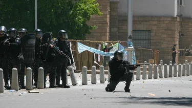 Megaminería: la Policía reprimió a manifestantes