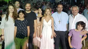 Alberto compartió la cena de Nochebuena en San Cayetano