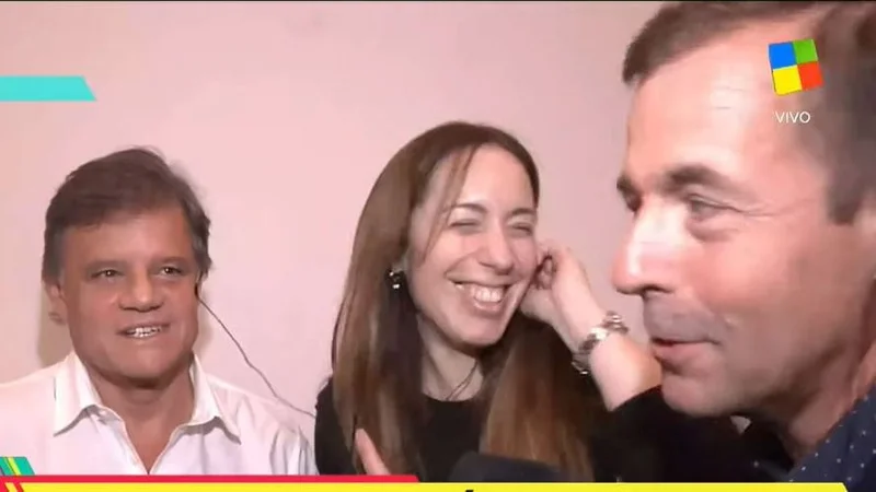 La desubicada pregunta de un cronista a María Eugenia Vidal por "Quique" Sacco: "Qué tendrá el petiso"