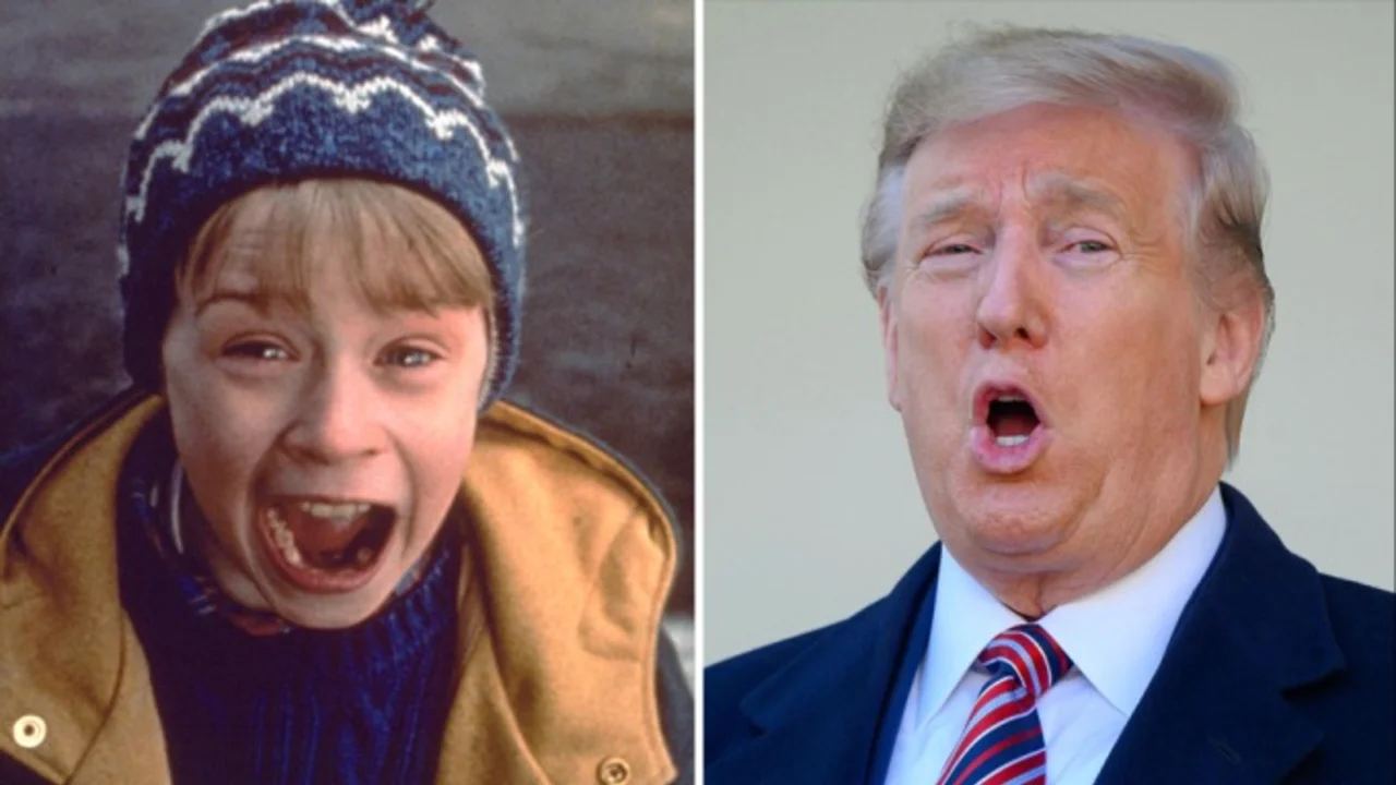 Donald Trump, en modo Navidad, habló de su aparición en la película Mi pobre angelito 2