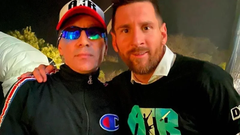 Lionel Messi bailó y cantó al ritmo de 'Damas Gratis' en la boda de Luis Suárez y Sofía Balbi