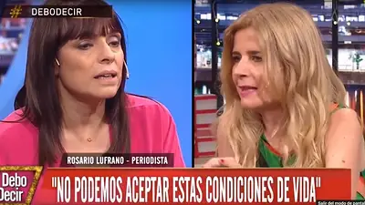 Rosario Lufrano cruzó duramente a Mercedes Ninci en el programa de Luis Novaresio Rosario Lufrano cruzó duramente a Mercedes Ninci en el programa de Luis Novaresio