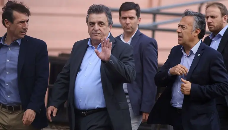 Mario Negri y Alfredo Cornejo 