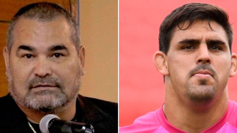 José Luis Chilavert y Pablo Matera