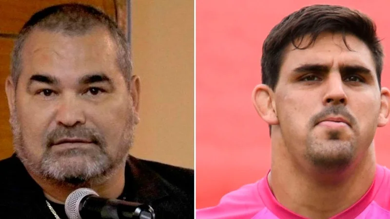 José Luis Chilavert y Pablo Matera