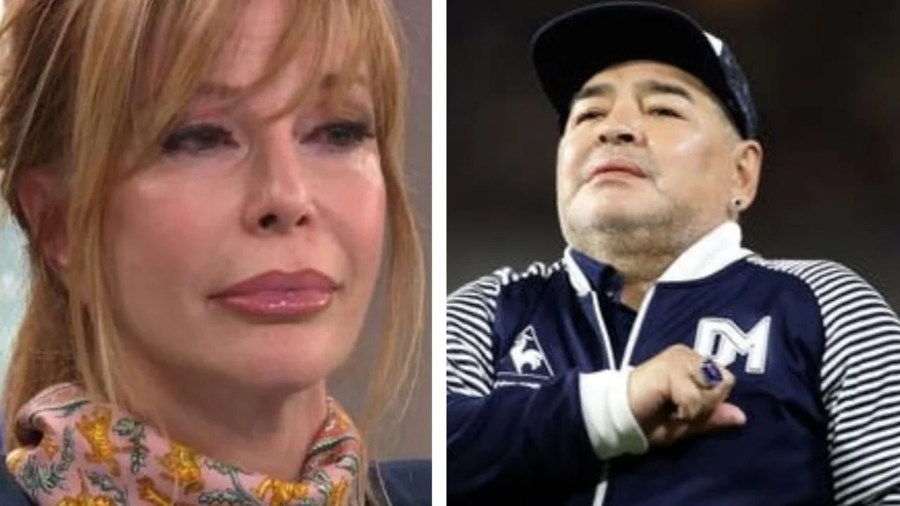 Graciela Alfano se quebró en un llanto desconsolado al recordar a Diego Maradona