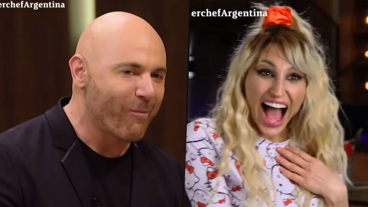 Germán Martitegui coqueteo a Vicky Xipolitakis en MasterChef Celebrity