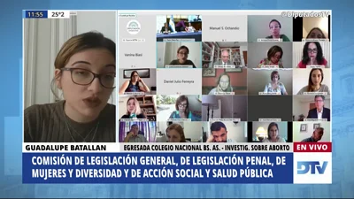 Los insólitos argumentos de la influencer anti derechos en Diputados que incluyó un ataque a Maradona Los insólitos argumentos de la influencer anti derechos en Diputados que incluyó un ataque a Maradona