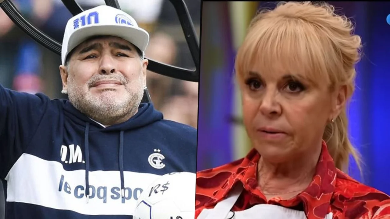 Diego Maradona y Claudia Villafañe 