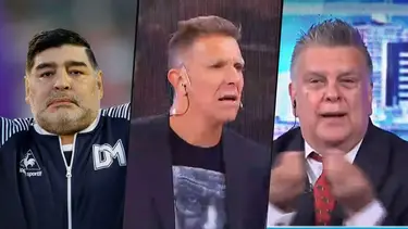 Fantino se indignó: el repudiable comentario de Luis Ventura sobre Maradona