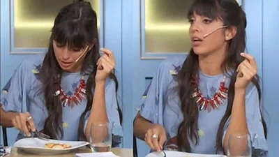 La furia de Felicitas Pizarro con un participante de El gran premio de la cocina que le robó platos al equipo contrario La furia de Felicitas Pizarro con un participante de El gran premio de la cocina que le robó platos al equipo contrario
