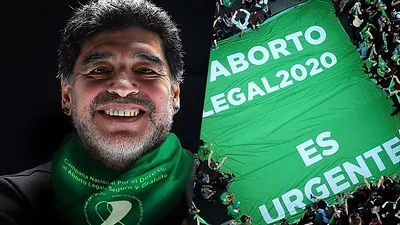Maradona y su famosa frase a favor del aborto legal: "Es criminal" Maradona y su famosa frase a favor del aborto legal: "Es criminal"
