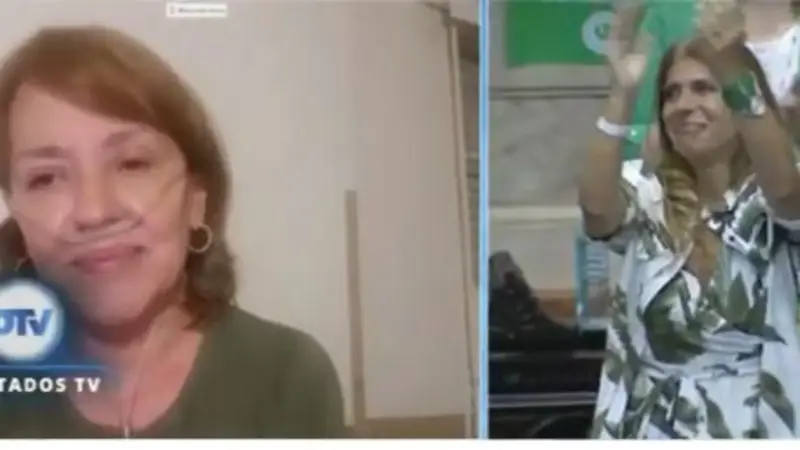 Tiene coronavirus y está internada: con su discurso a favor del aborto legal emocionó a todos